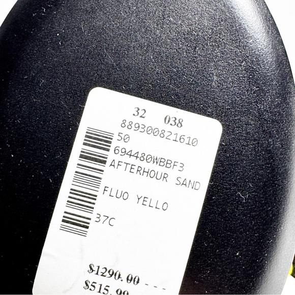 New Balenciaga Neon Yellow and Black Heels - Picture 8 of 8